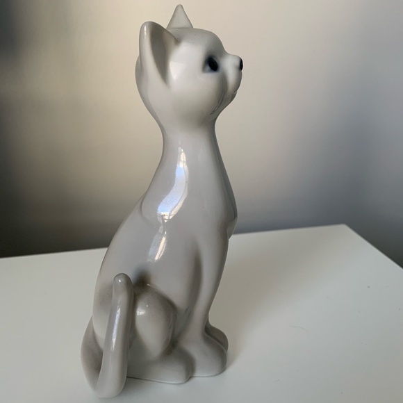 Vintage Porcelain Otagiri Cat Figurine - Picture 3 of 7